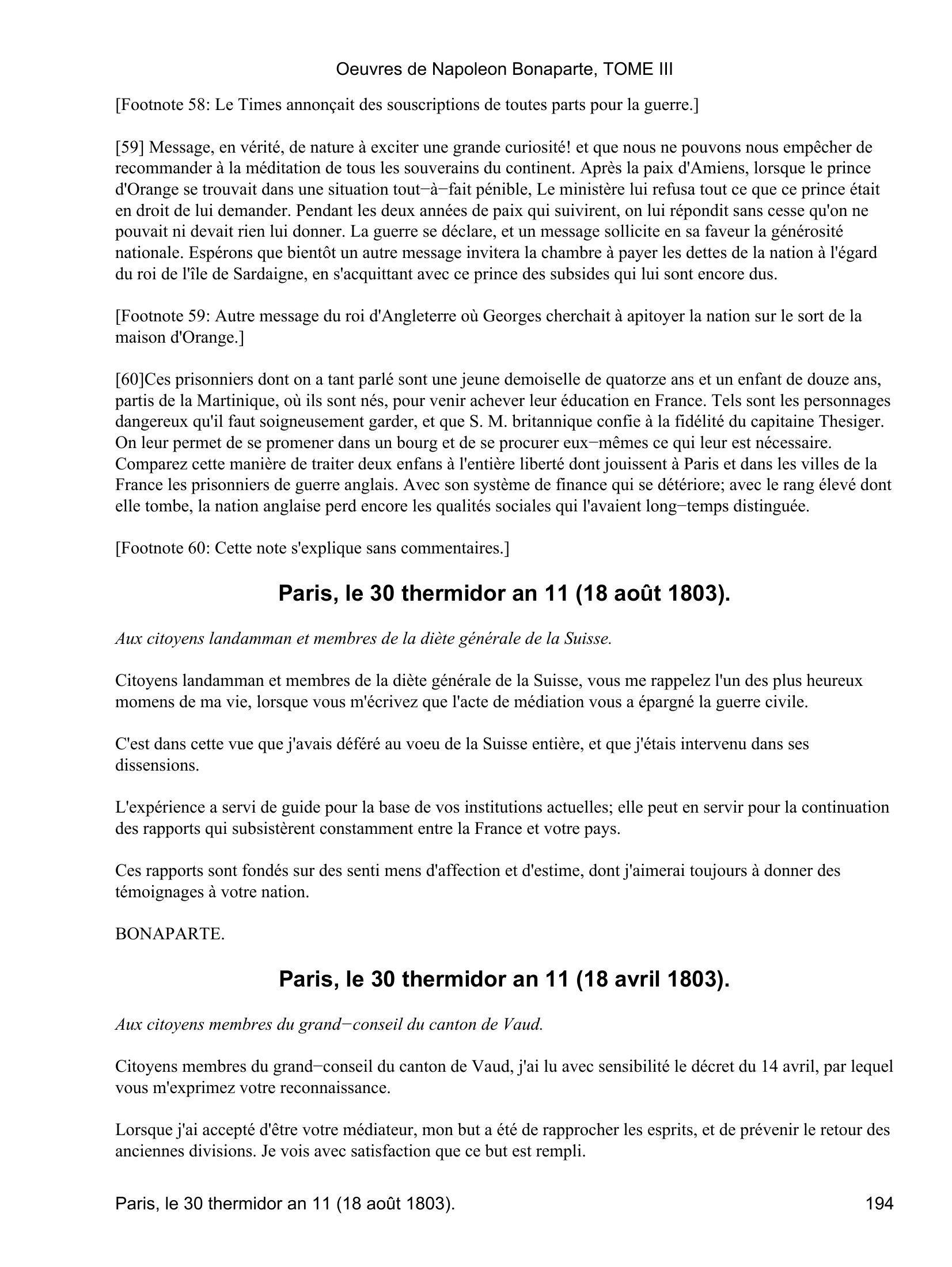Prévisualisation du document Oeuvres de Napoleon Bonaparte, TOME III
[Footnote 55: M.