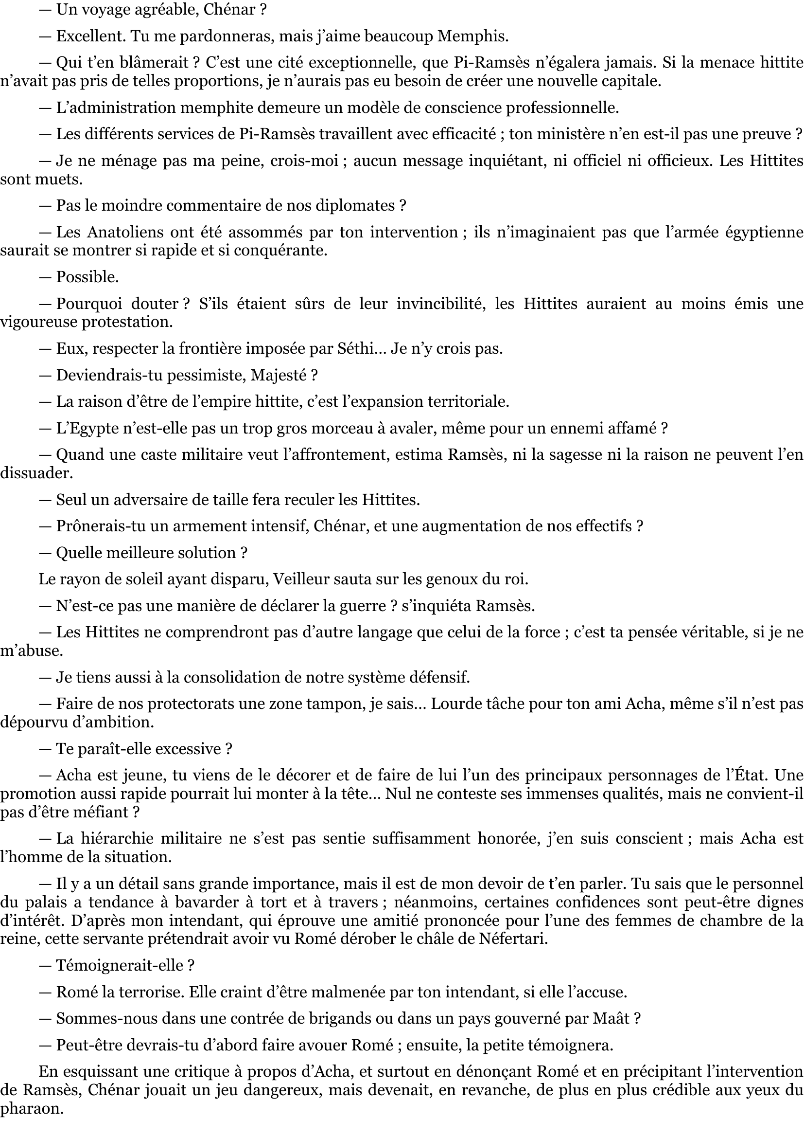 Prévisualisation du document Ofir n'avait pas cessé de sourire.