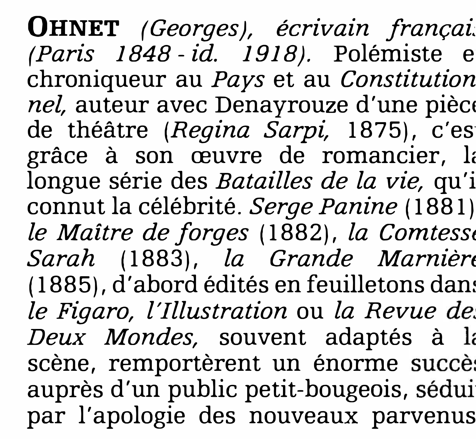 Prévisualisation du document OHNET (Georges)