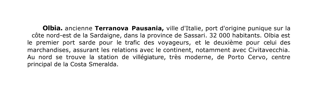 Prévisualisation du document Olbia.