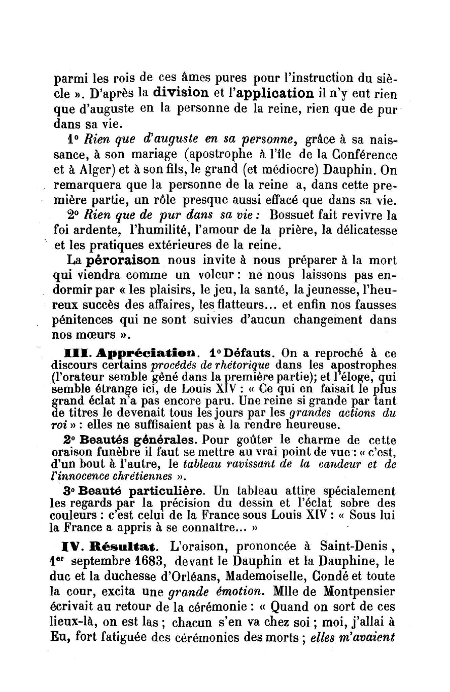 Prévisualisation du document ORAISON FUNÈBRE DE MARIE-THÉRÈSE D'AUTRICHE