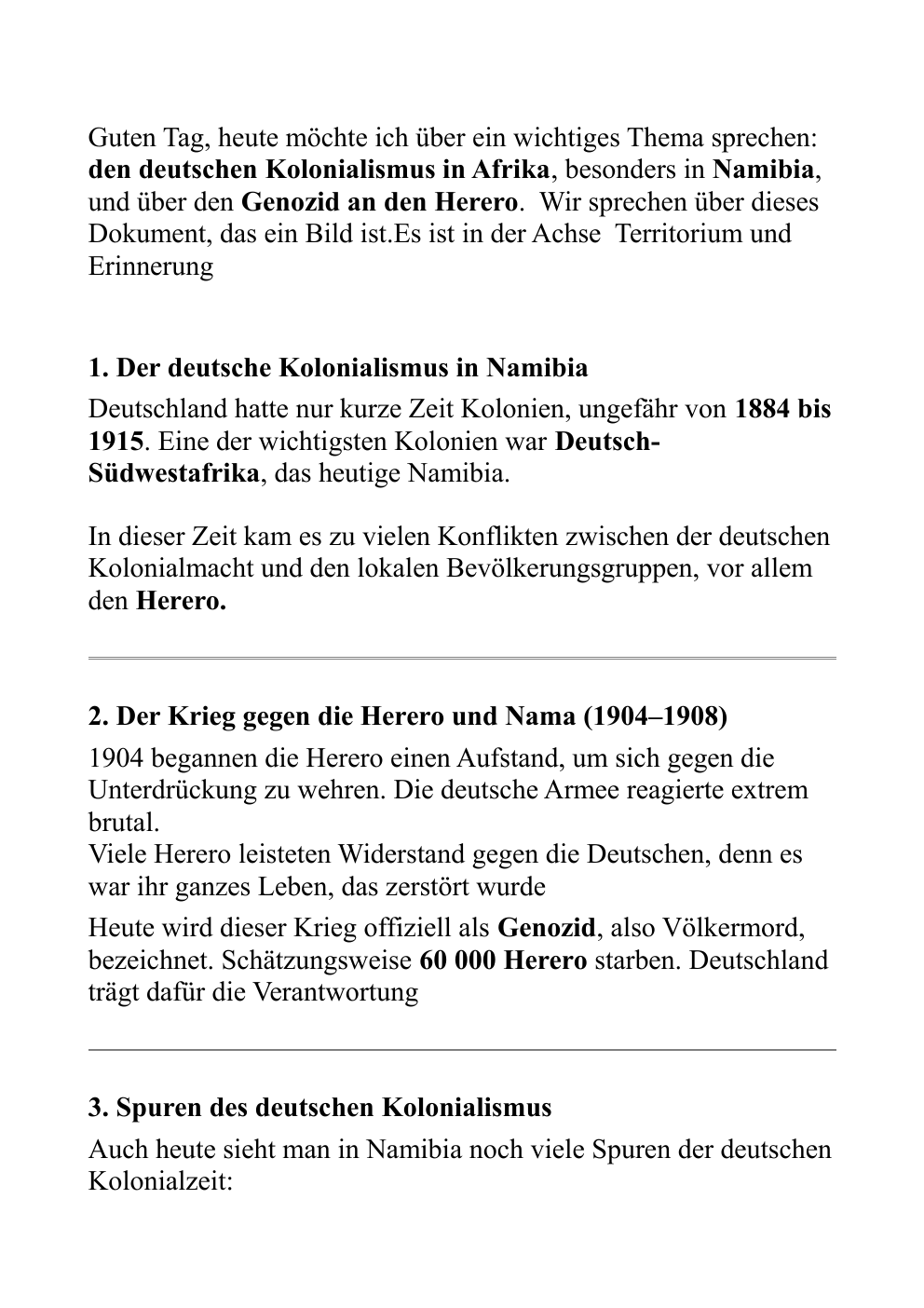 Prévisualisation du document Oral de présentation en allemand
