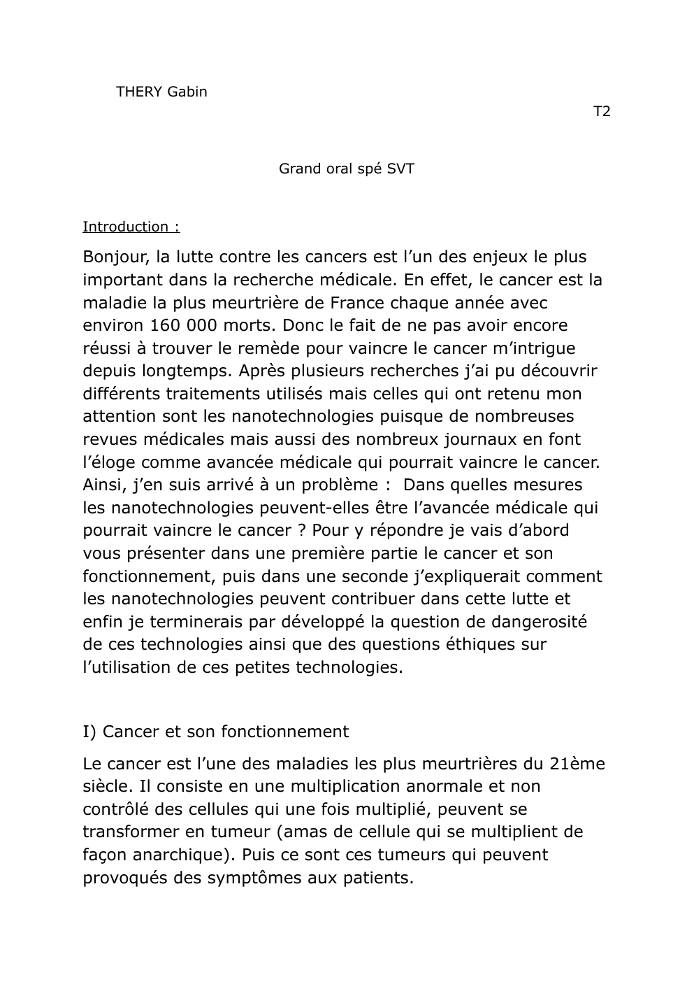 Prévisualisation du document oral svt sur les mutation et nanotechnologie