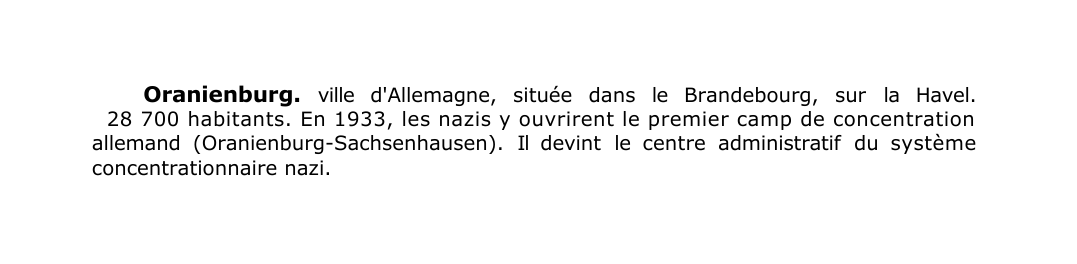 Prévisualisation du document Oranienburg.
