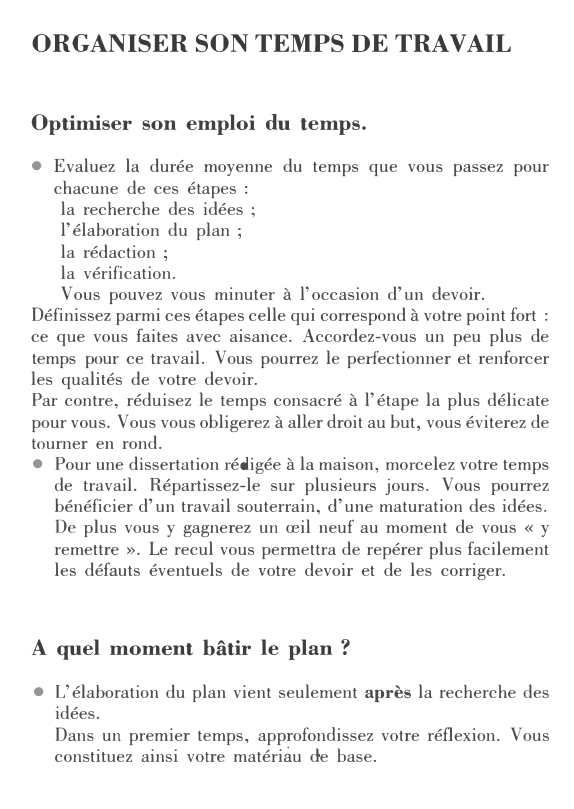 Prévisualisation du document ORGANISER SON TEMPS DE TRAVAIL
Optimiser son emploi du temps.
• Evaluez la durée moyenne du temps que vous passez...