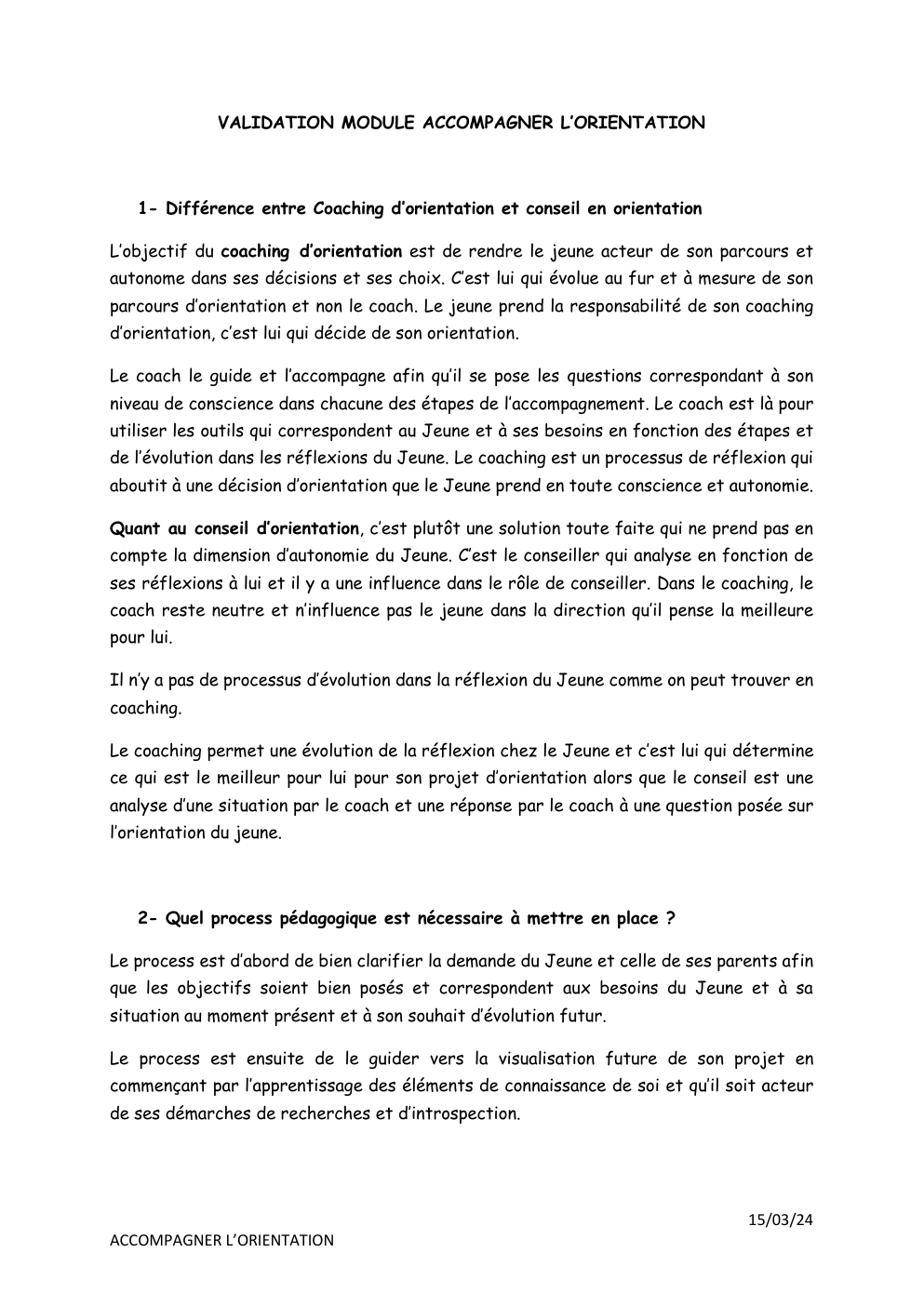 Prévisualisation du document orientation