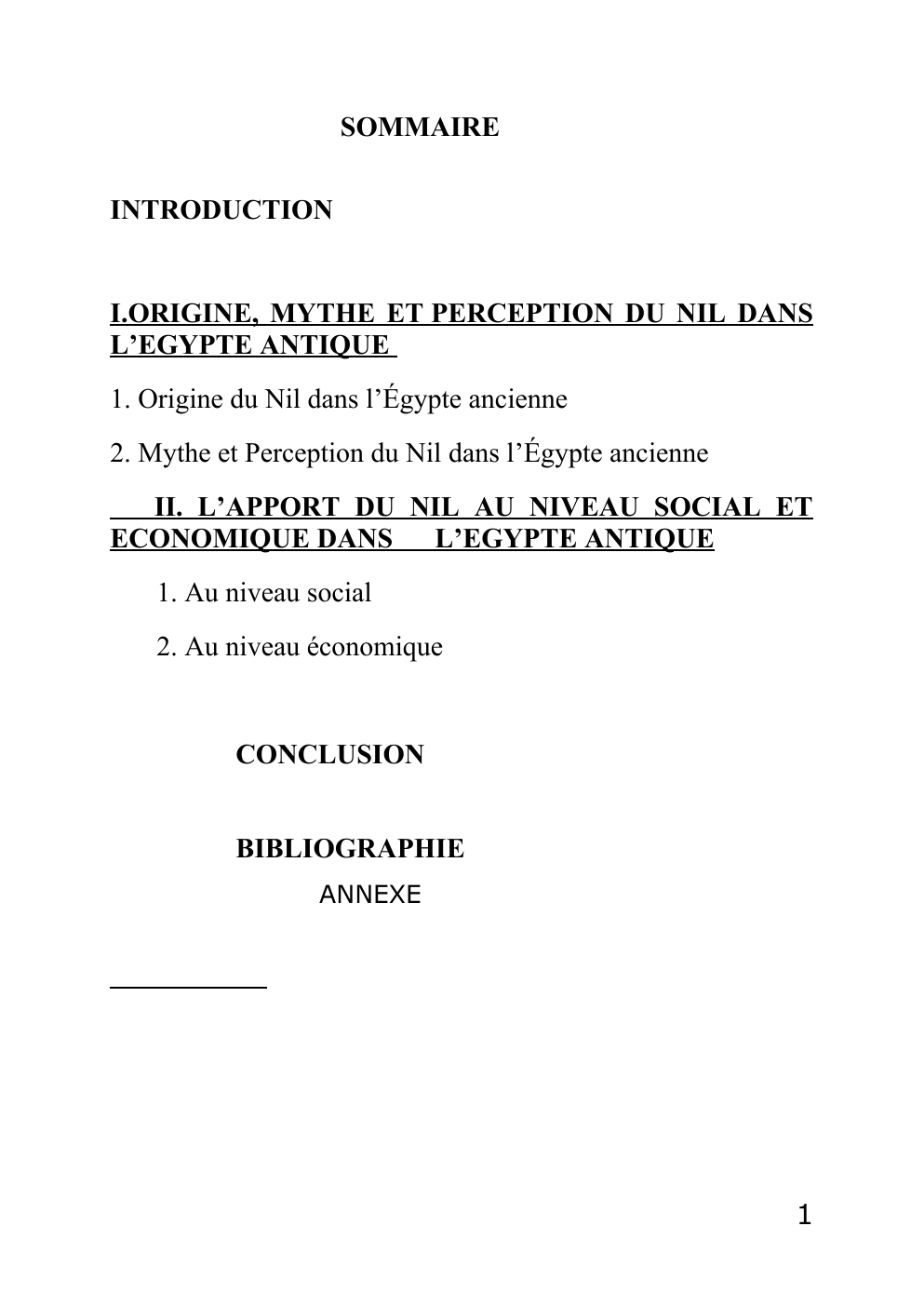 Prévisualisation du document ORIGINE, MYTHE ET PERCEPTION DU NIL DANS L’EGYPTE ANTIQUE