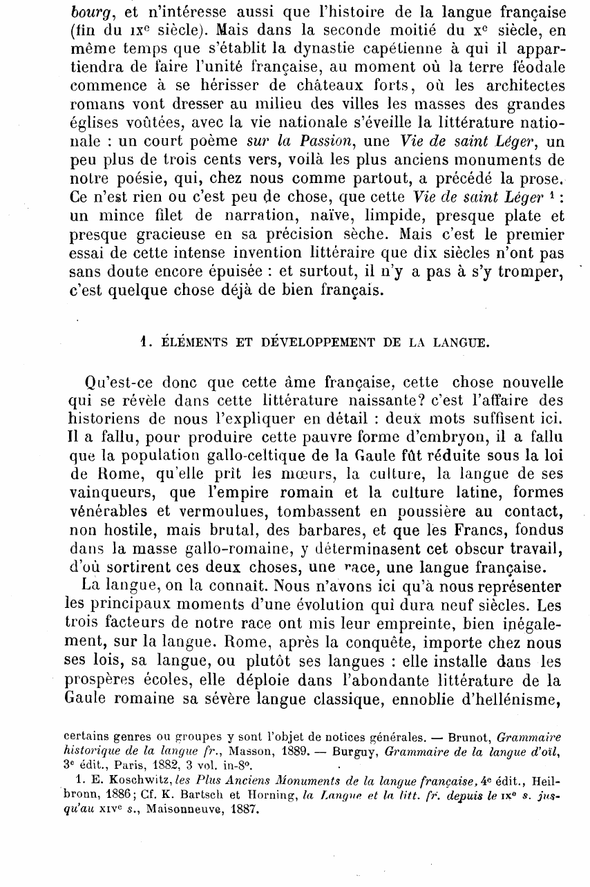 Prévisualisation du document ORIGINES DE LA LITTÉRATURE FRANÇAISE