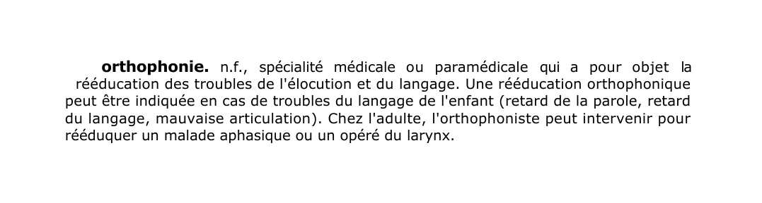 Prévisualisation du document orthophonie.