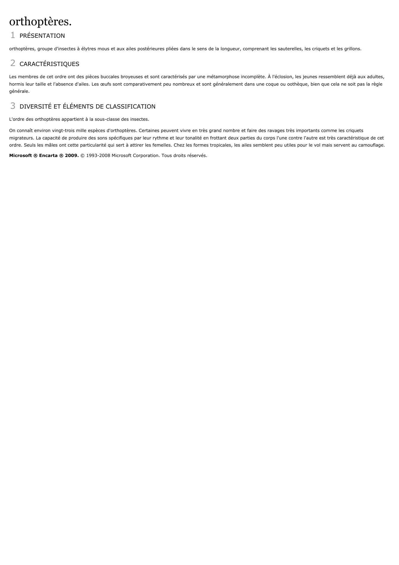 Prévisualisation du document orthoptères.