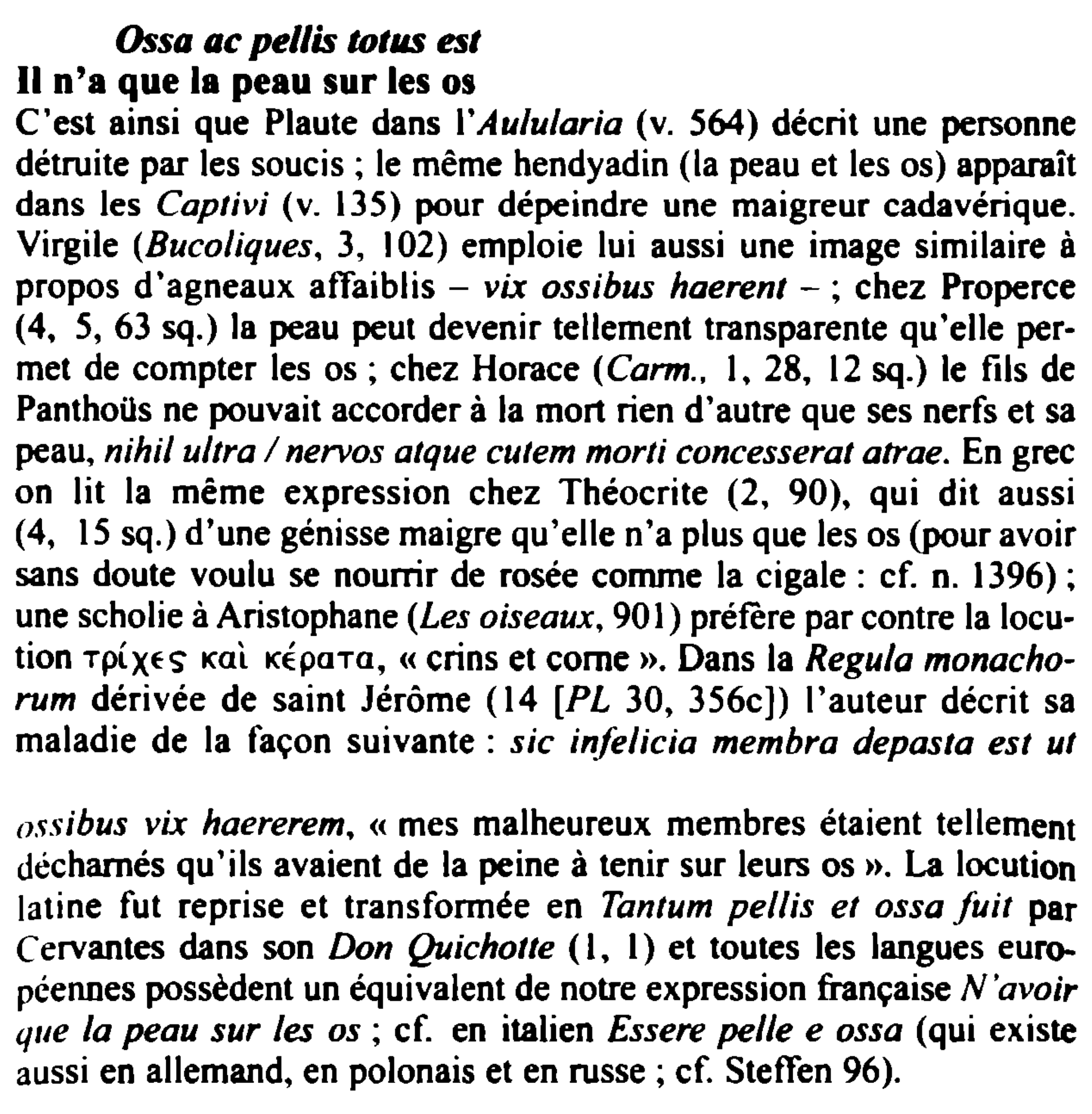 Prévisualisation du document Ossa ac pellis totus est