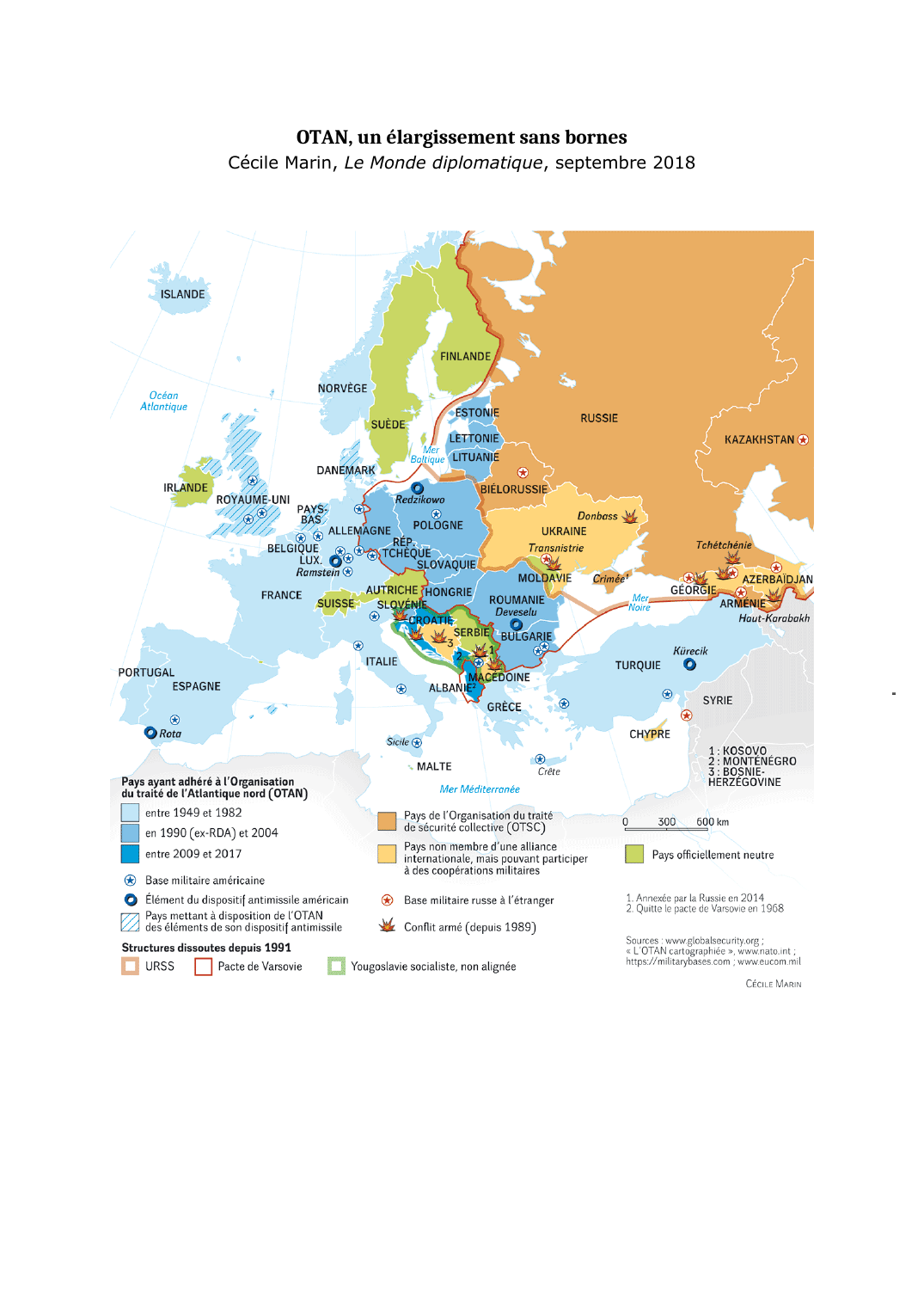 Prévisualisation du document OTAN, un élargissement sans bornes