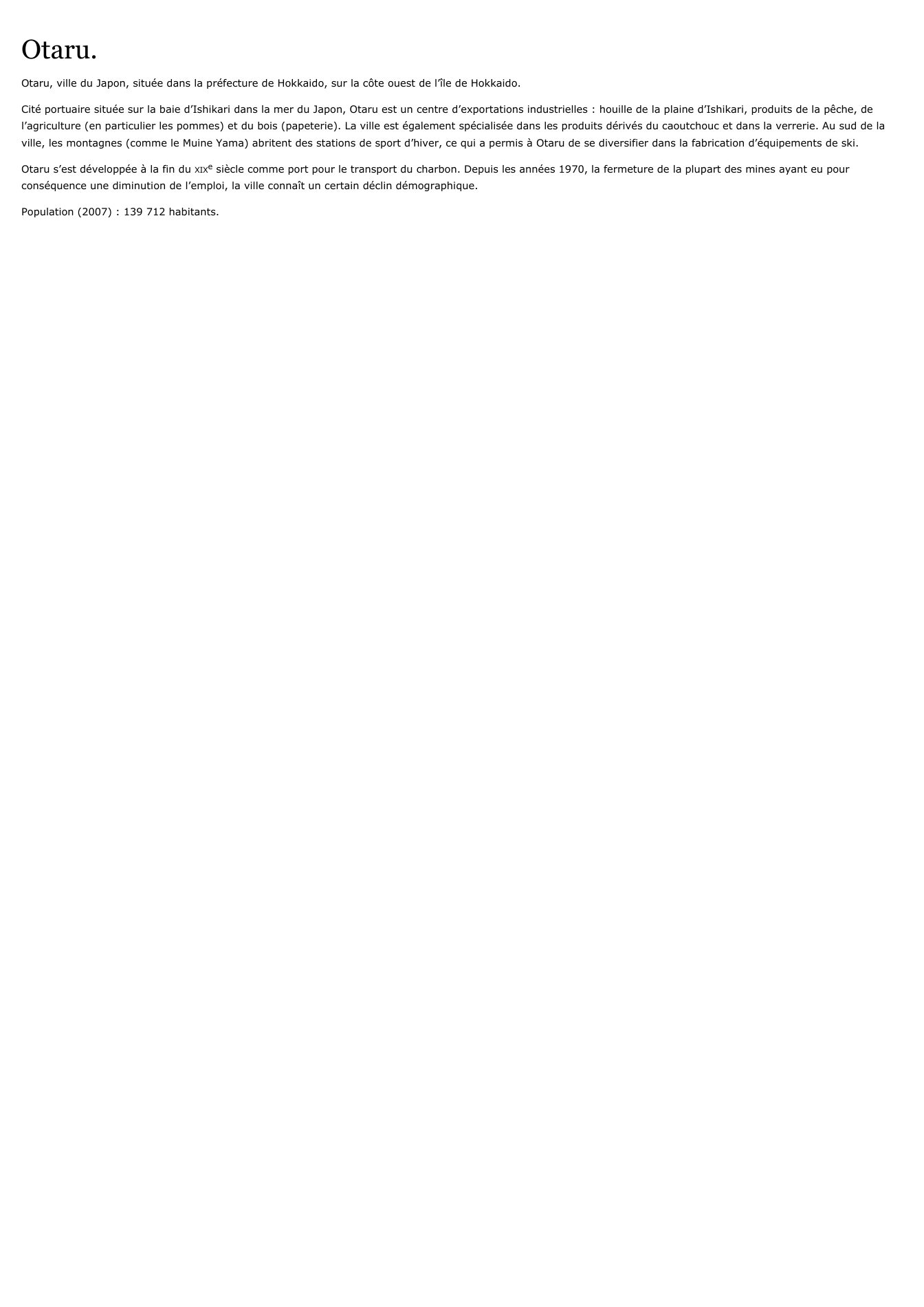 Prévisualisation du document Otaru.