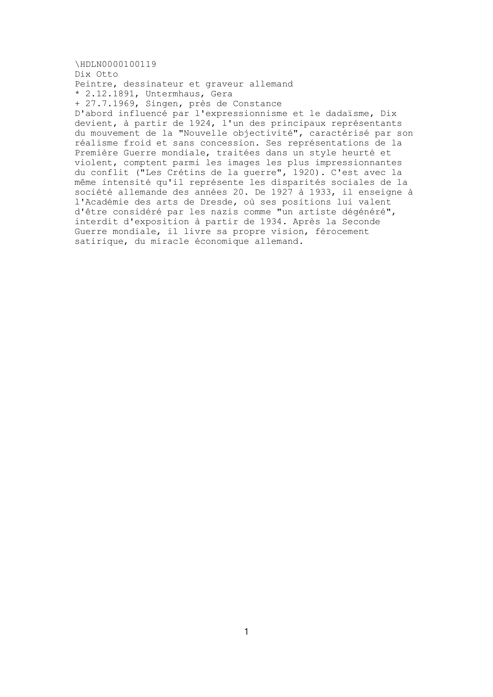 Prévisualisation du document Otto dix
