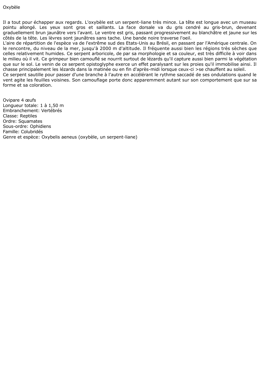 Prévisualisation du document Oxybèle