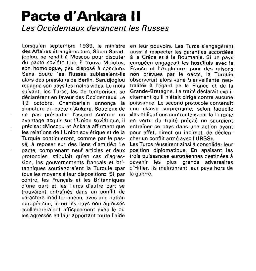Prévisualisation du document Pacte d'Ankara (seconde guerre mondiale).