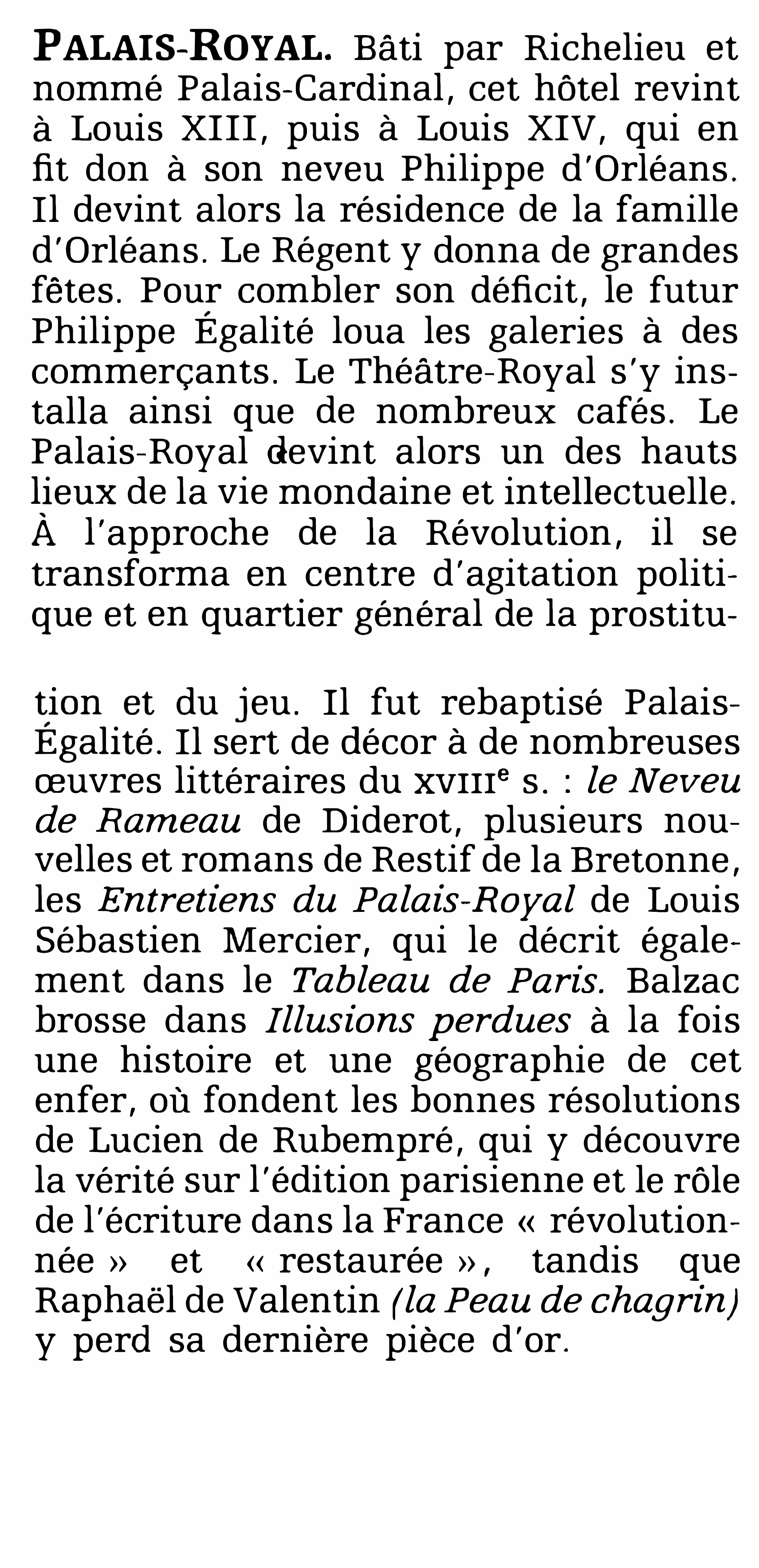 Prévisualisation du document Palais-Royal
