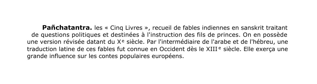 Prévisualisation du document Pañchatantra.