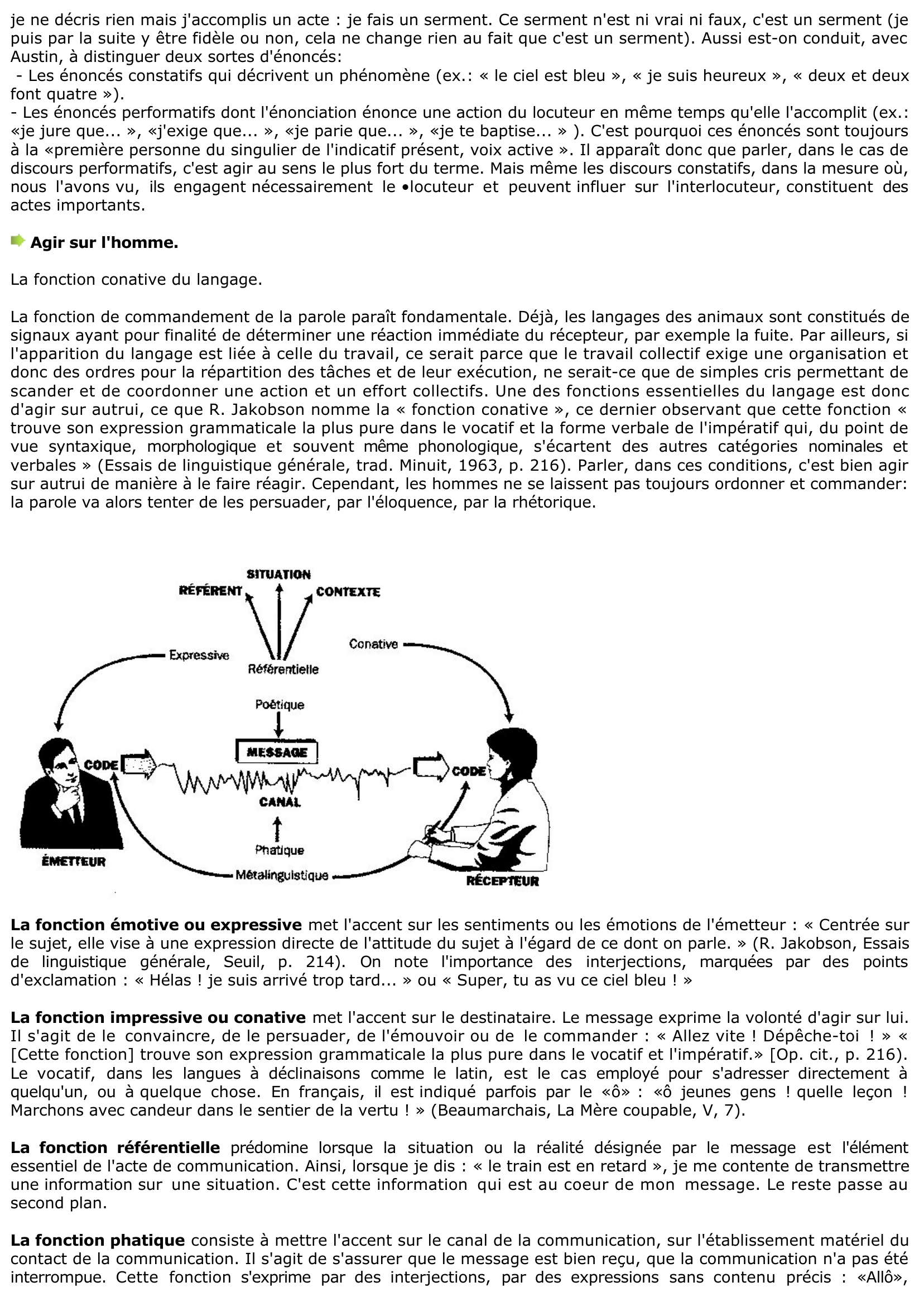 Prévisualisation du document Par le langage, peut-on agir sur la réalité ?