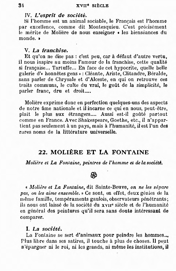 Prévisualisation du document Par quelles qualités, particulièrement françaises, Molière vous paraît-il mériter l'admiration durable de la France?
