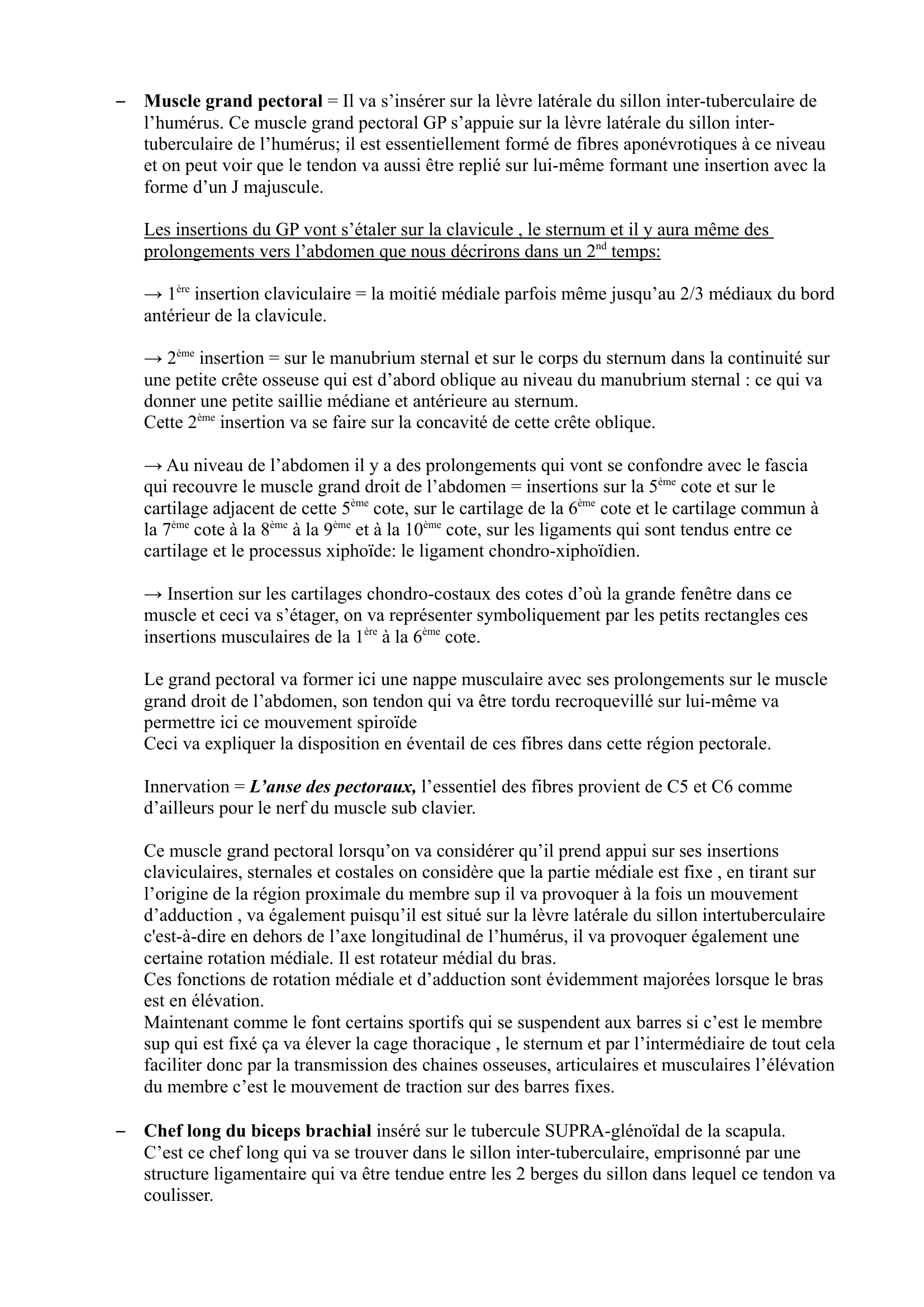 Prévisualisation du document Paroi du tronc Cours 2, Pr.