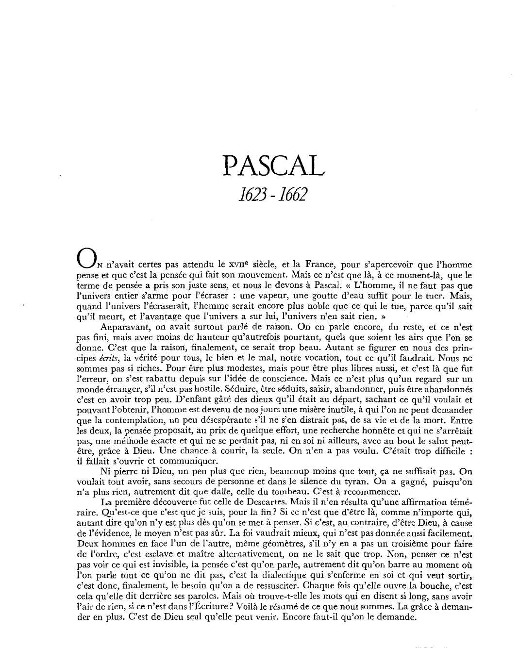 Prévisualisation du document PASCAL