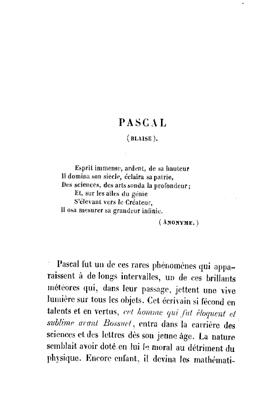 Prévisualisation du document Pascal, Blaise