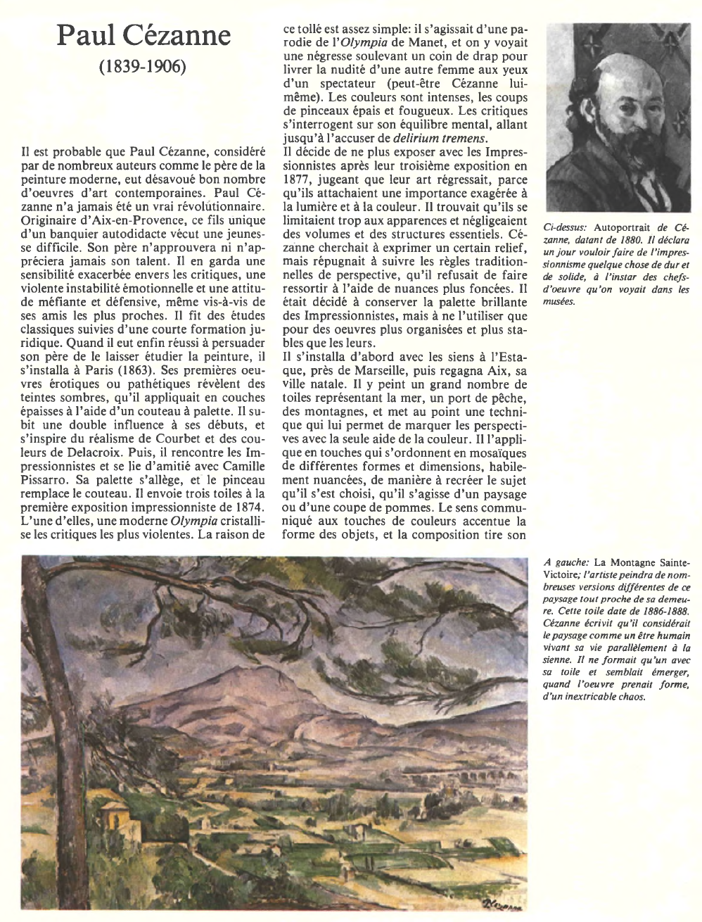 Prévisualisation du document Paul Cézanne