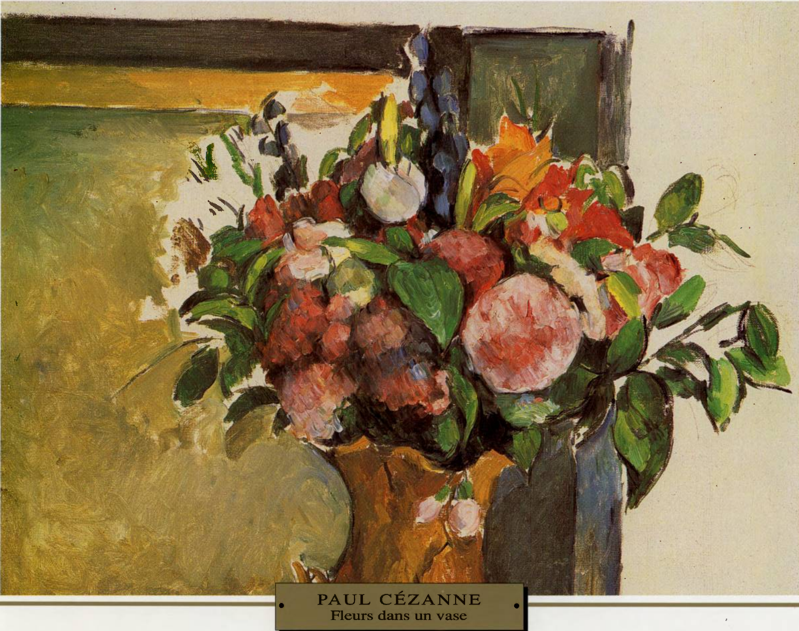 Prévisualisation du document Paul CÉZANNE : FLEURS DANS UN VASE