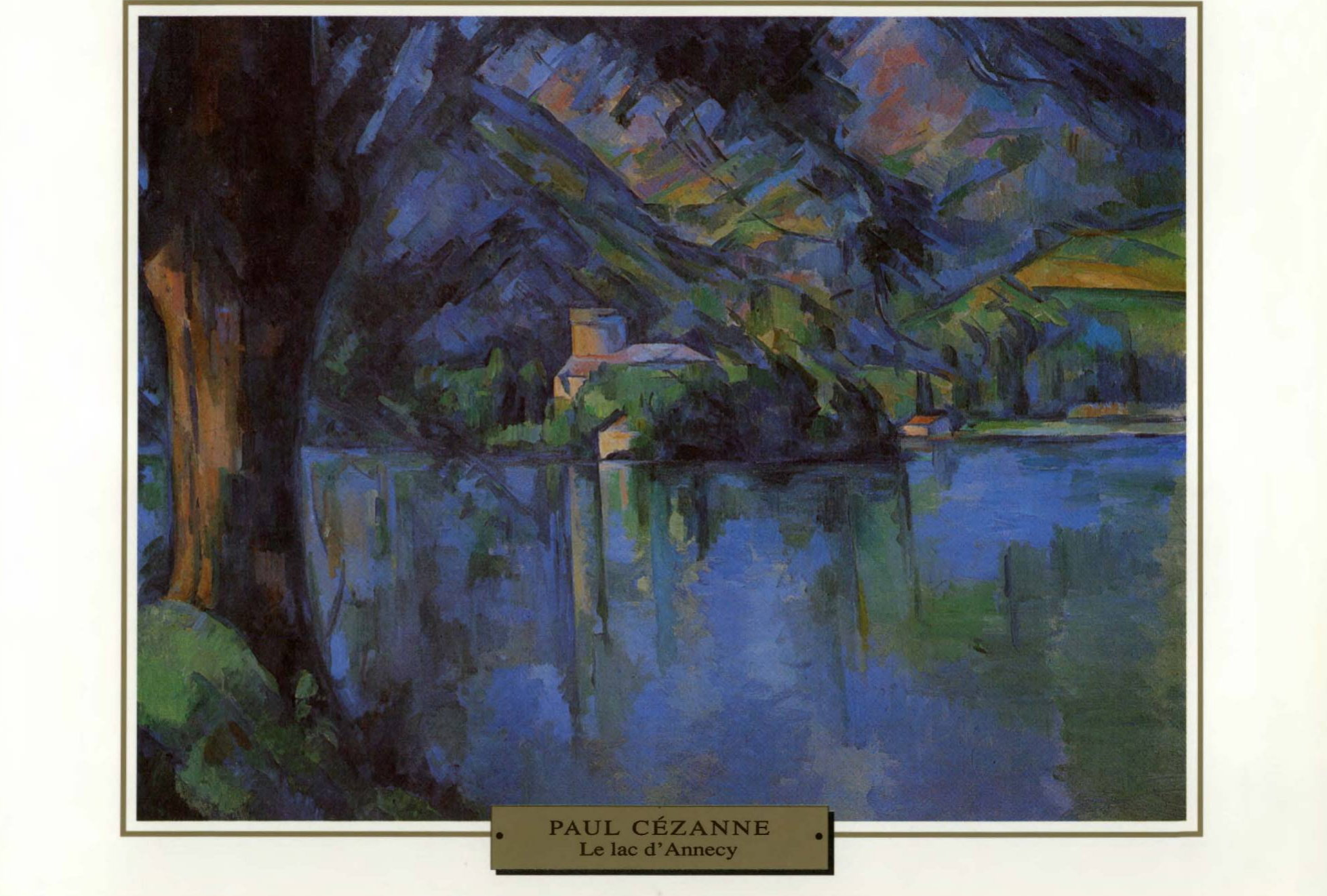 Prévisualisation du document Paul CÉZANNE : LE LAC D'ANNECY