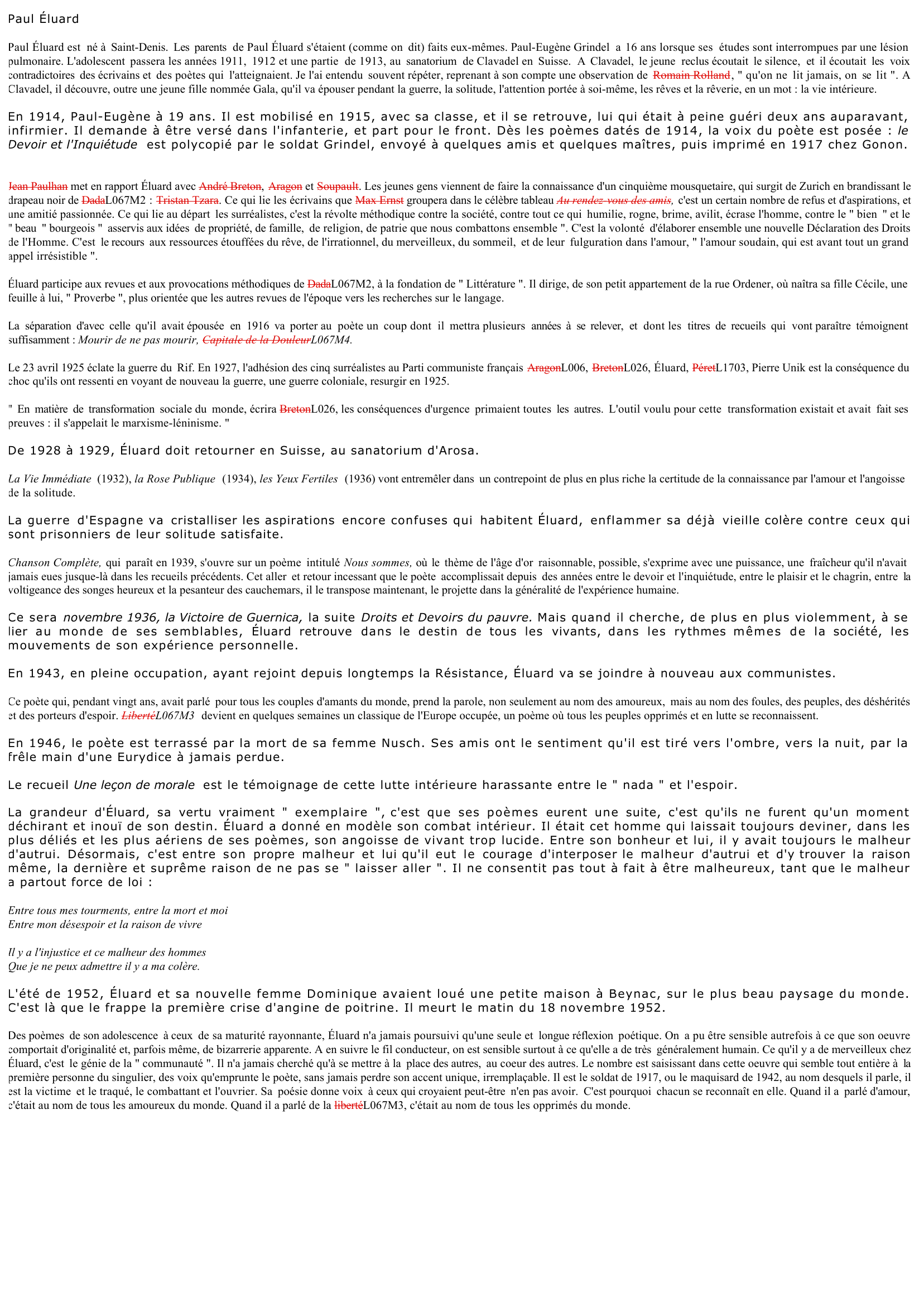 Prévisualisation du document Paul Éluard