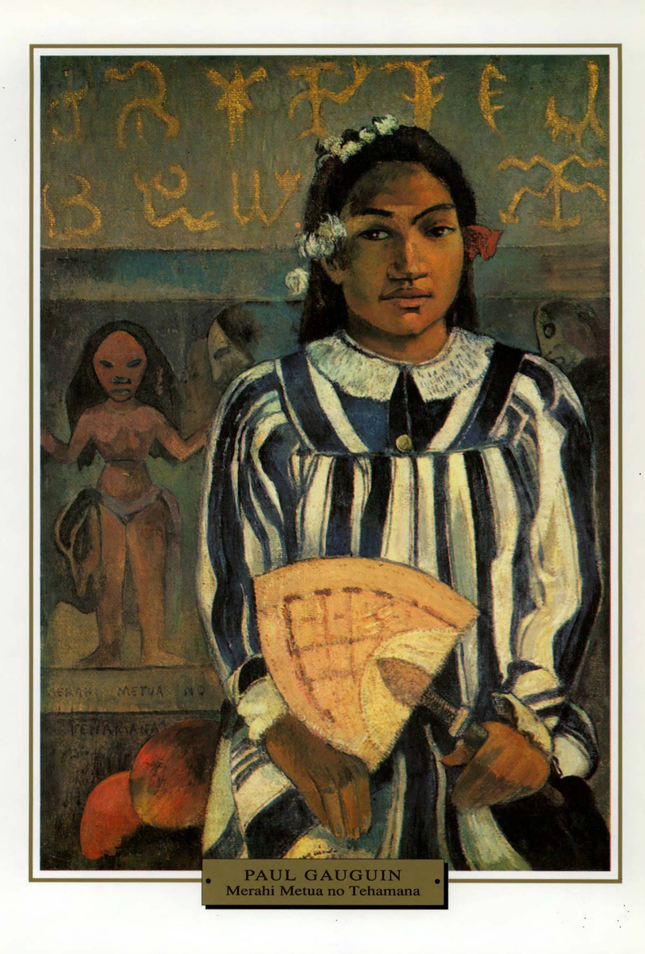 Prévisualisation du document Paul GAUGUIN  : MERAHI METUA NO TEHAMANA