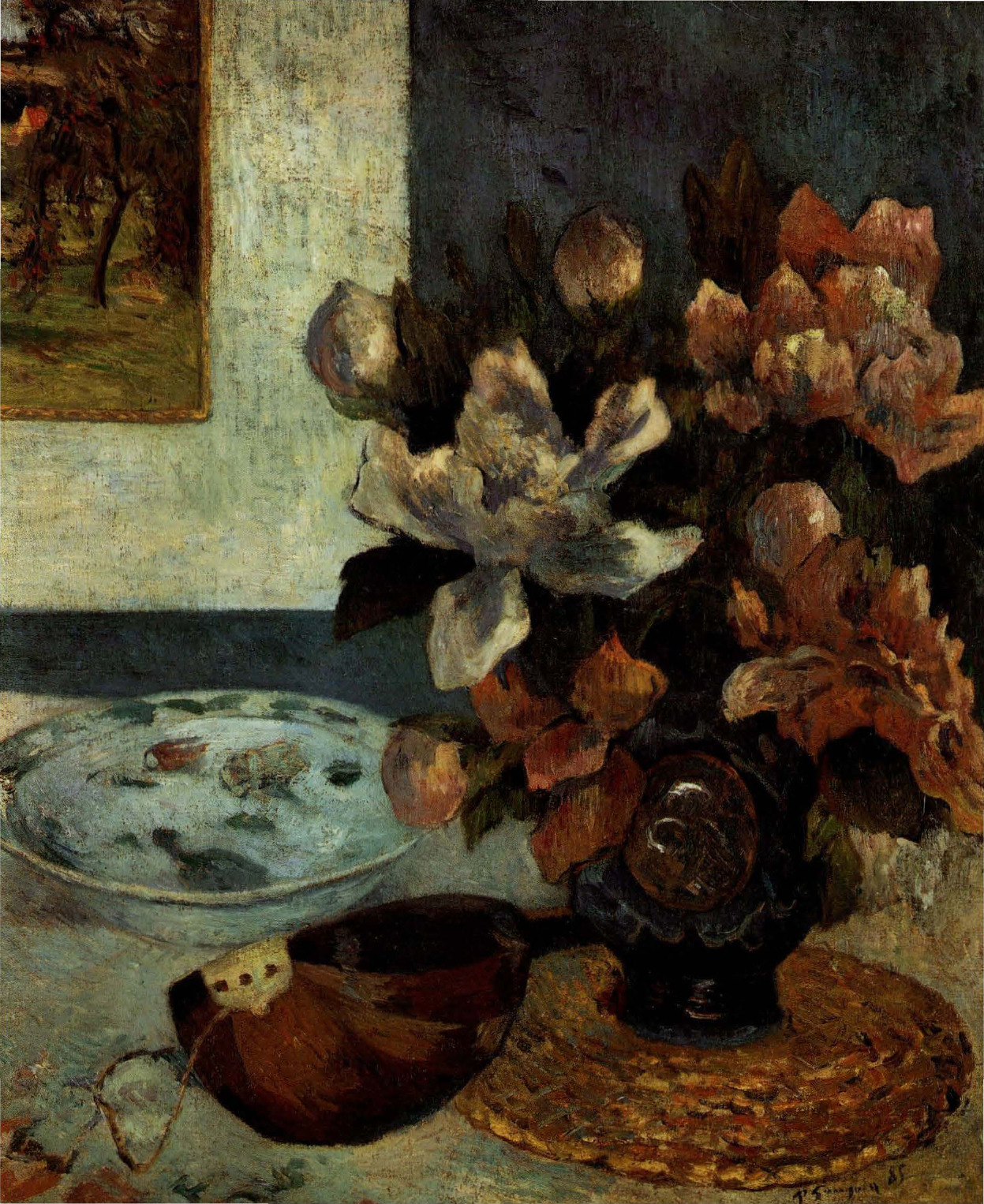 Prévisualisation du document Paul GAUGUIN:
NATURE MORTE À LA MANDOLINE.