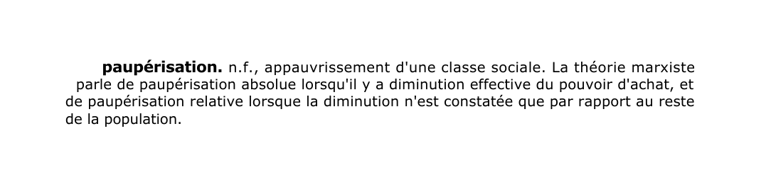 Prévisualisation du document paupérisation.