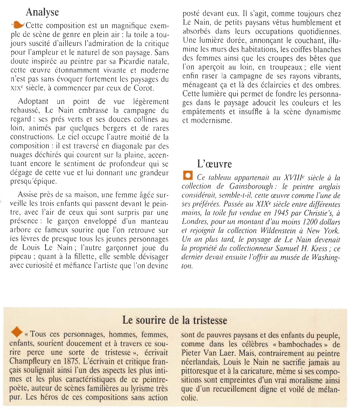 Prévisualisation du document PAYSAGE AVEC FIGURES de Louis LE NAIN