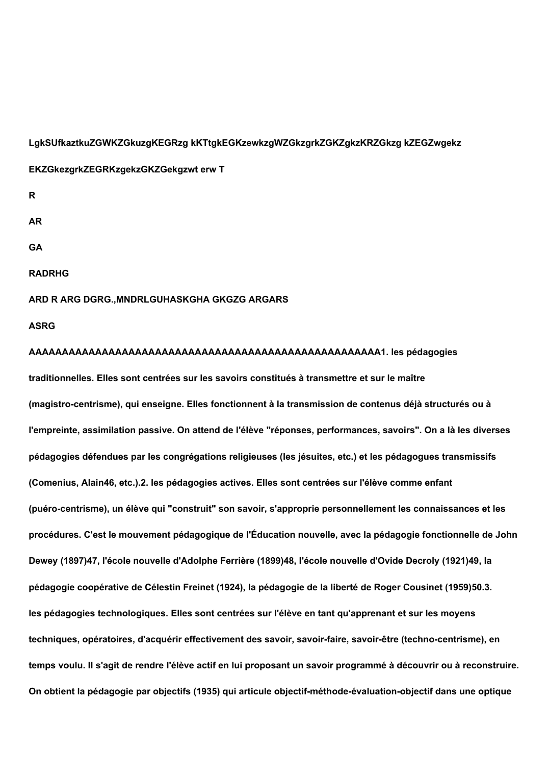 Prévisualisation du document PEDAGOGIEIIII