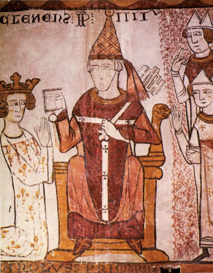 Prévisualisation du document PEINTRE ANONYME:
Le Pape
Clément IV (analyse).