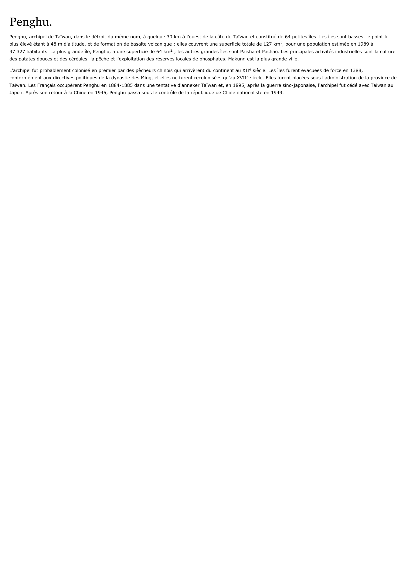 Prévisualisation du document Penghu.