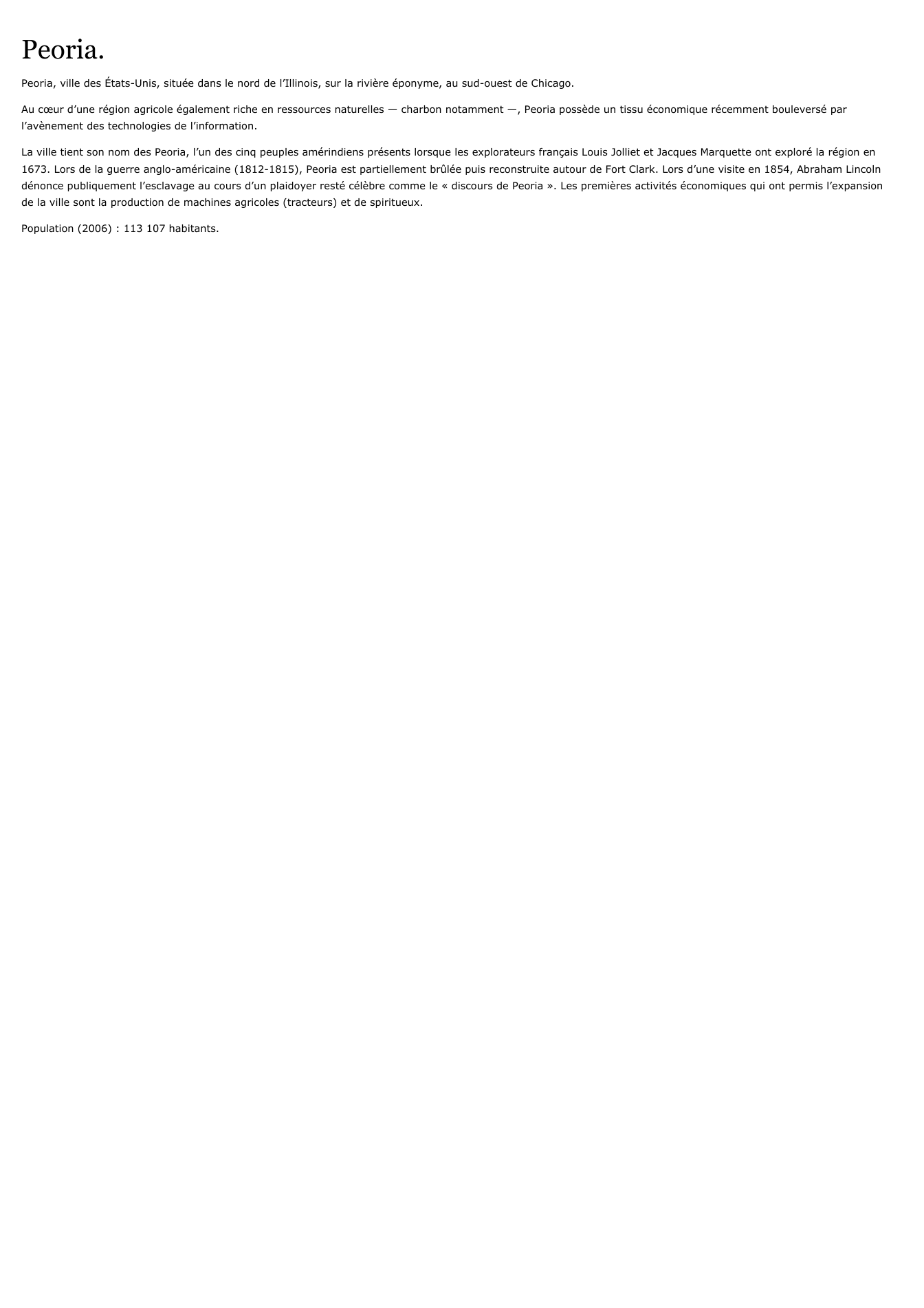 Prévisualisation du document Peoria.