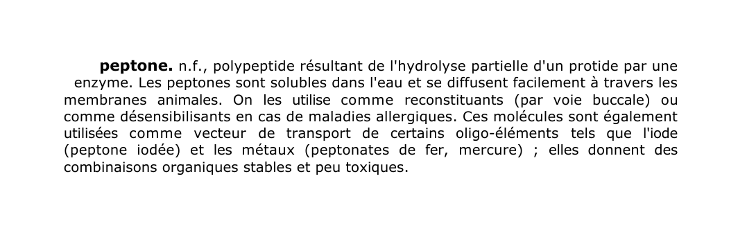 Prévisualisation du document peptone.