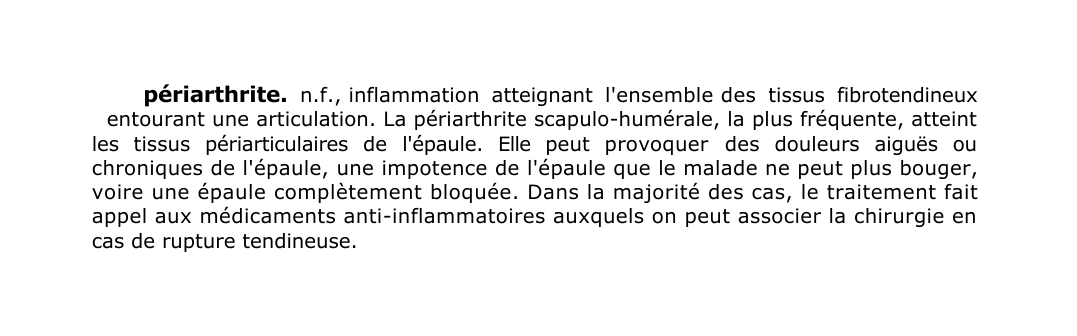 Prévisualisation du document périarthrite.