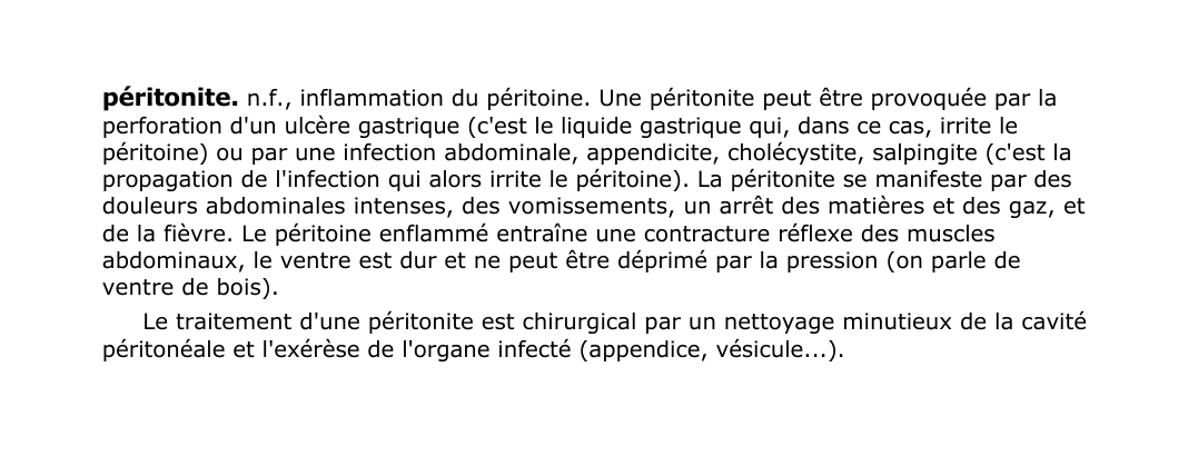 Prévisualisation du document péritonite.