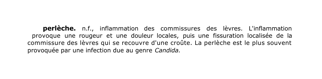 Prévisualisation du document perlèche.