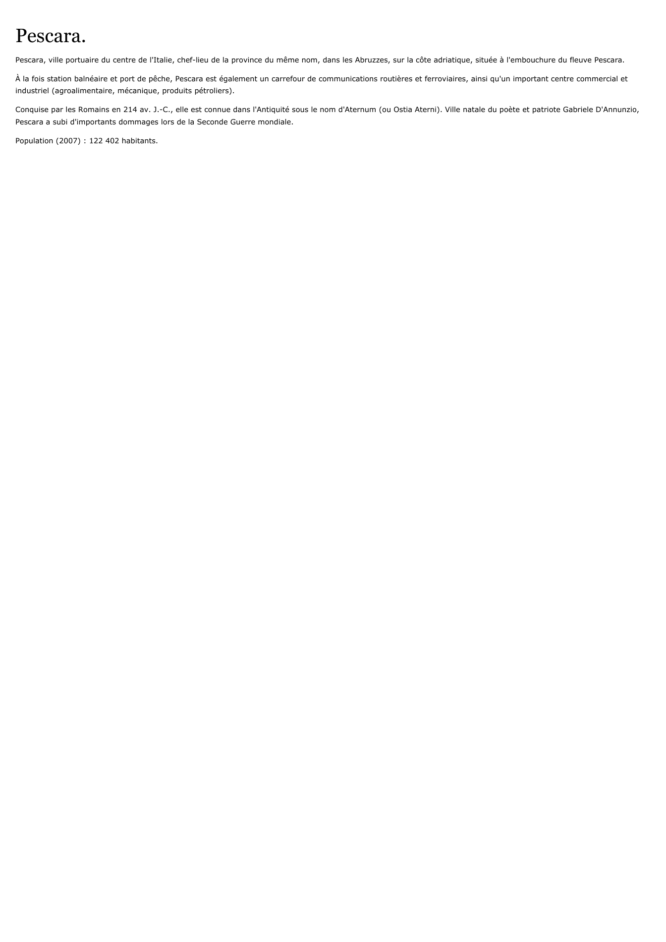 Prévisualisation du document Pescara.