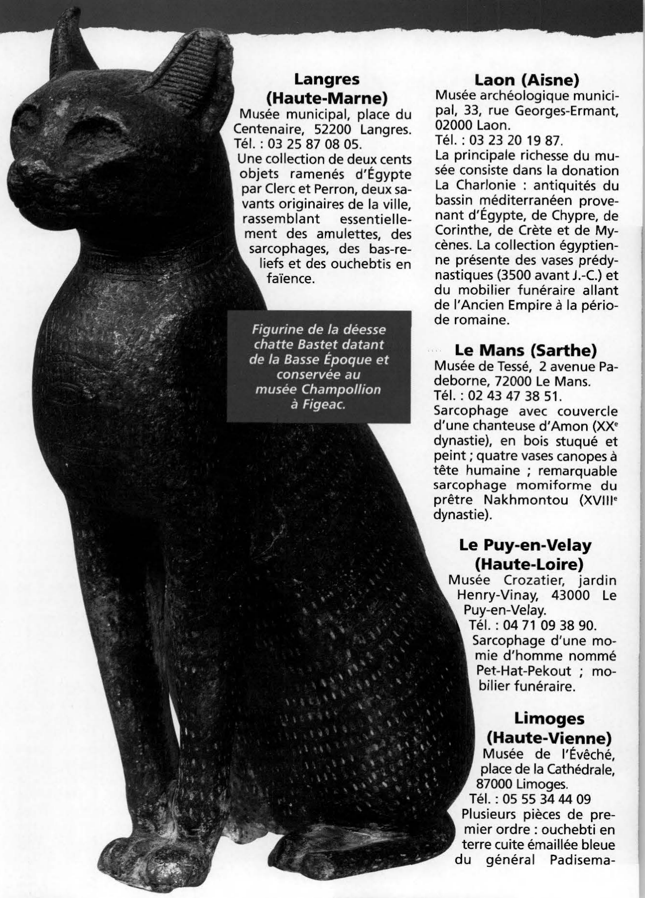 Prévisualisation du document Petit guide égyptien des musées de France