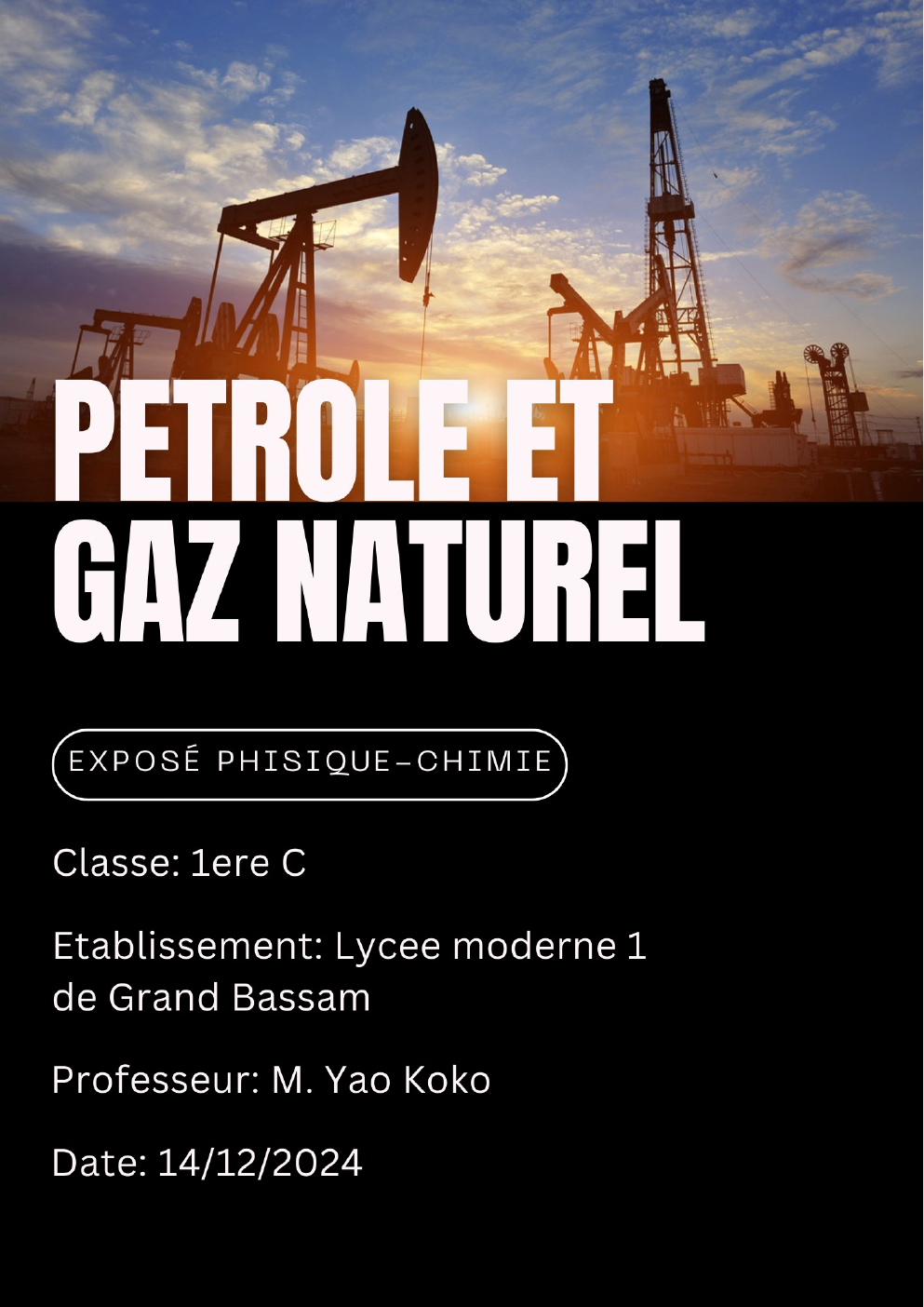 Prévisualisation du document Pétrole et gaz naturel