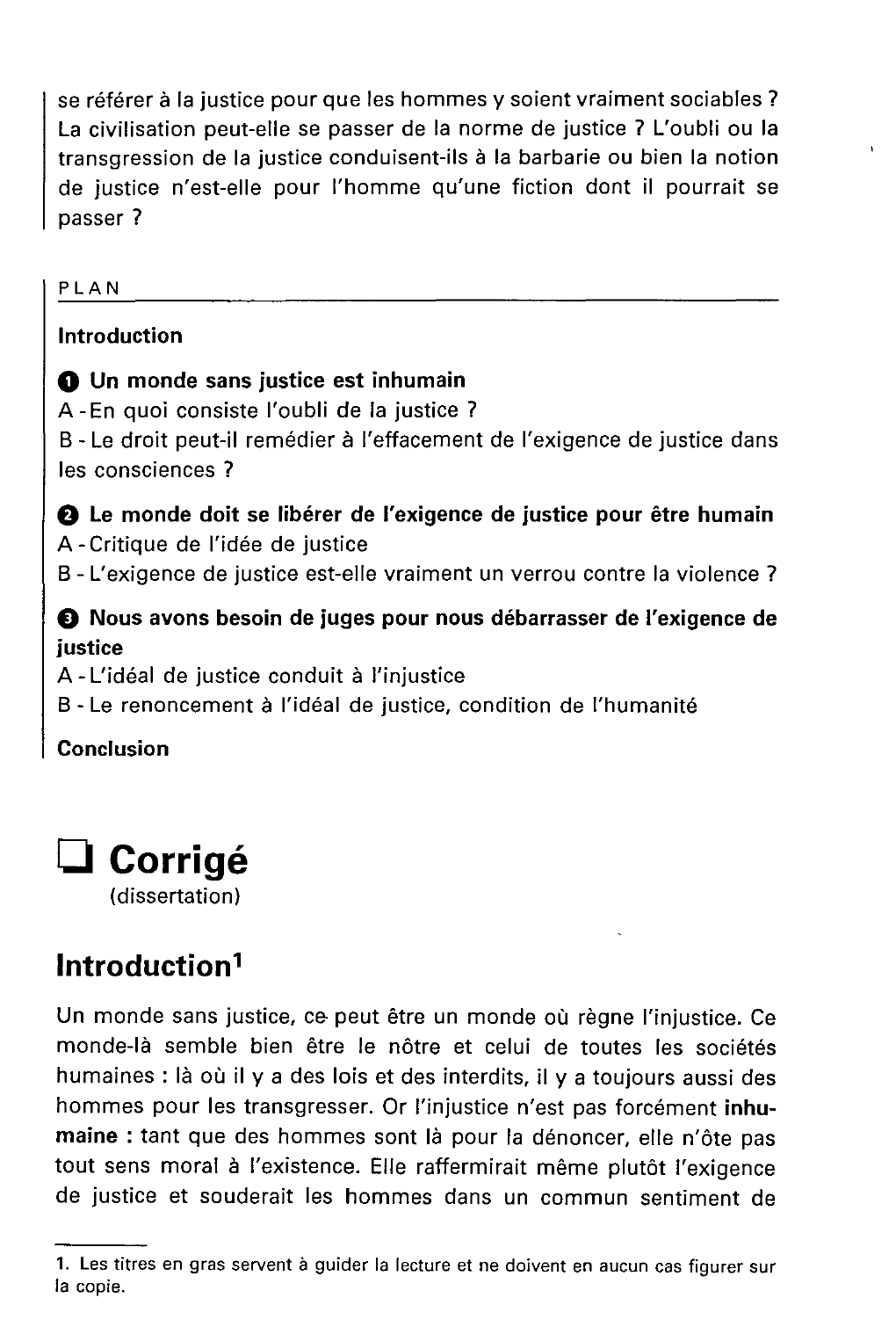 Prévisualisation du document Peut-on concevoir un monde sans justice ?