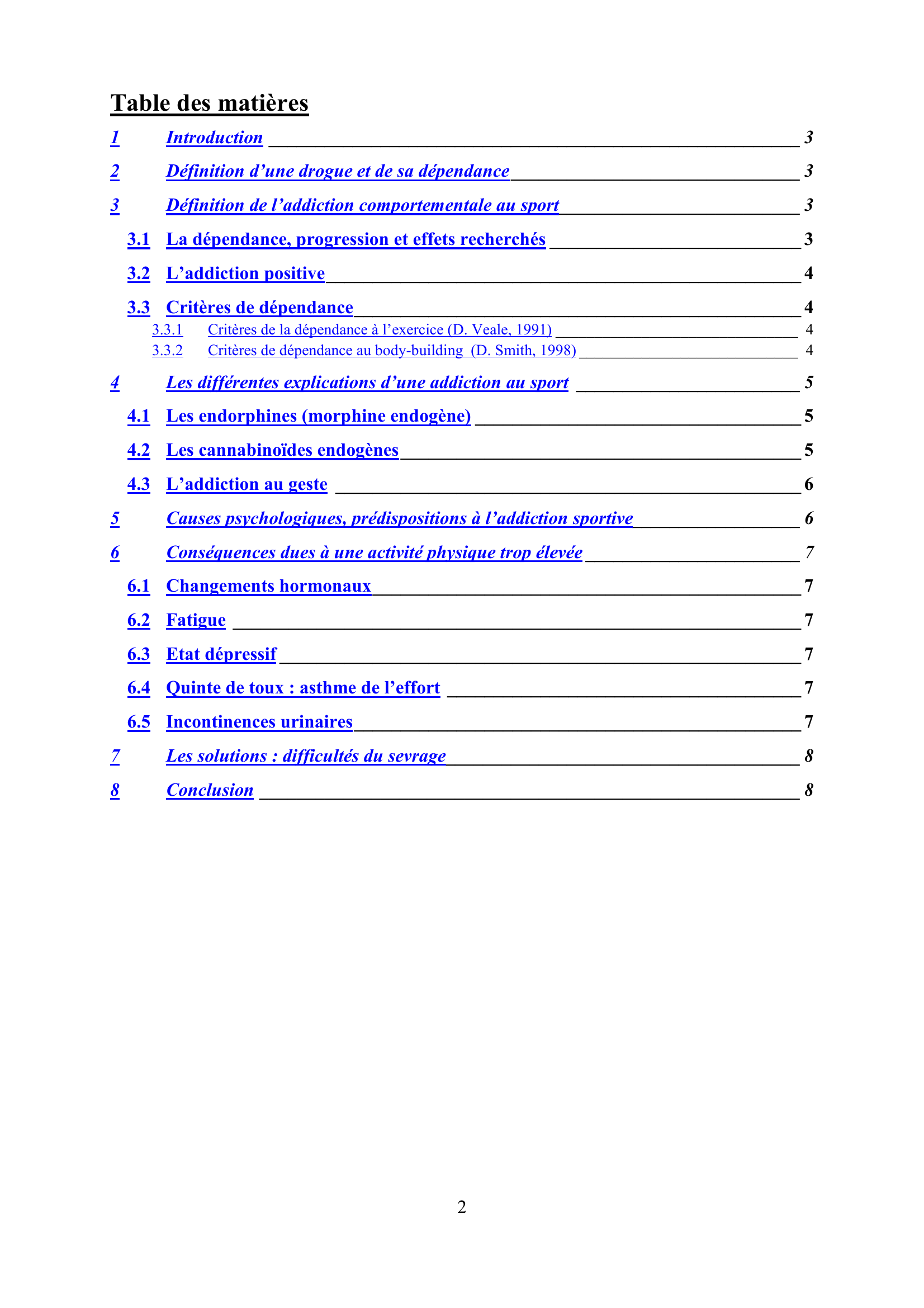 Prévisualisation du document Peut-on devenir dépendant de l'exercice physique ?