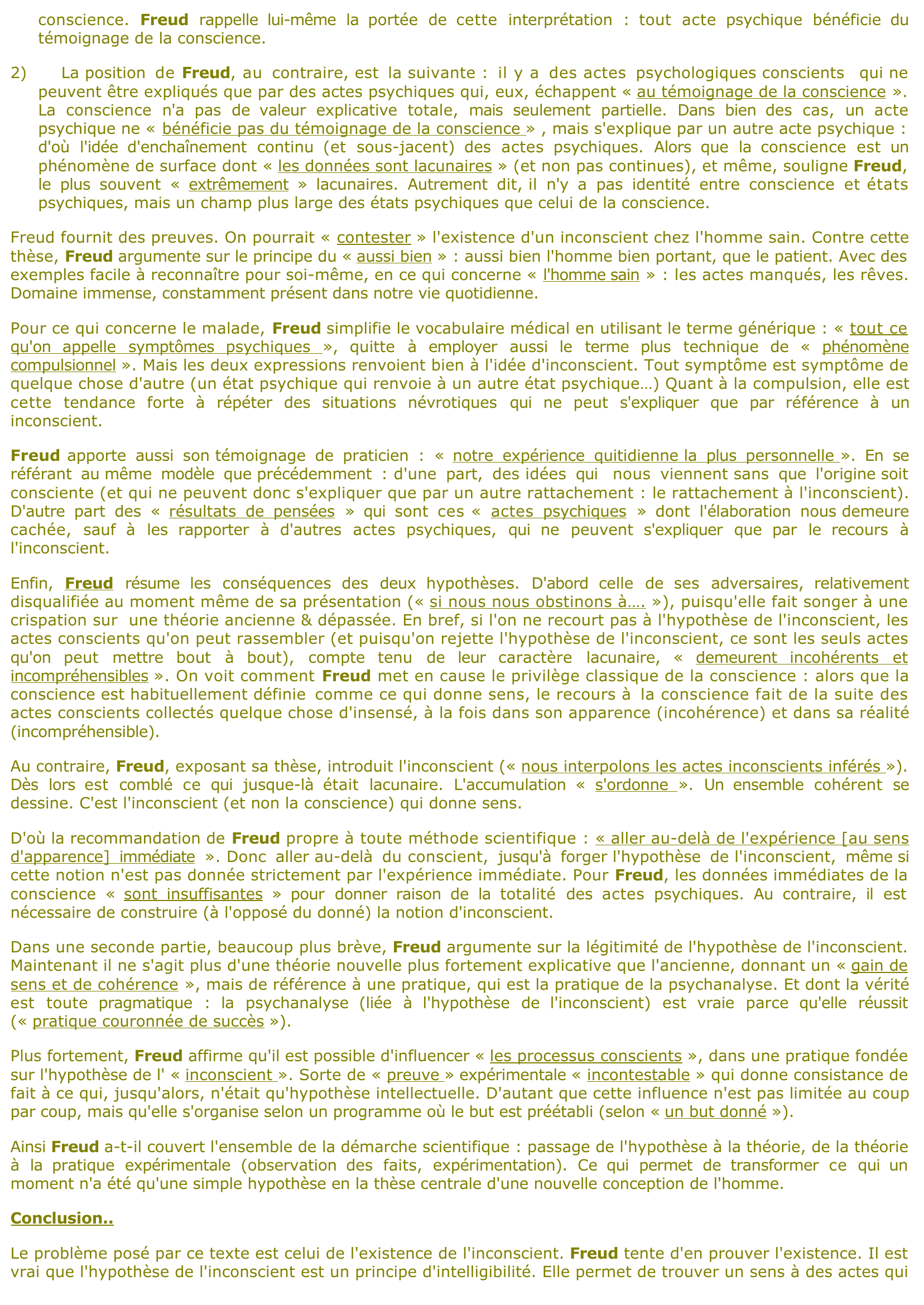 Prévisualisation du document Peut-on dire qu'il y a une science de l'inconscient 	?