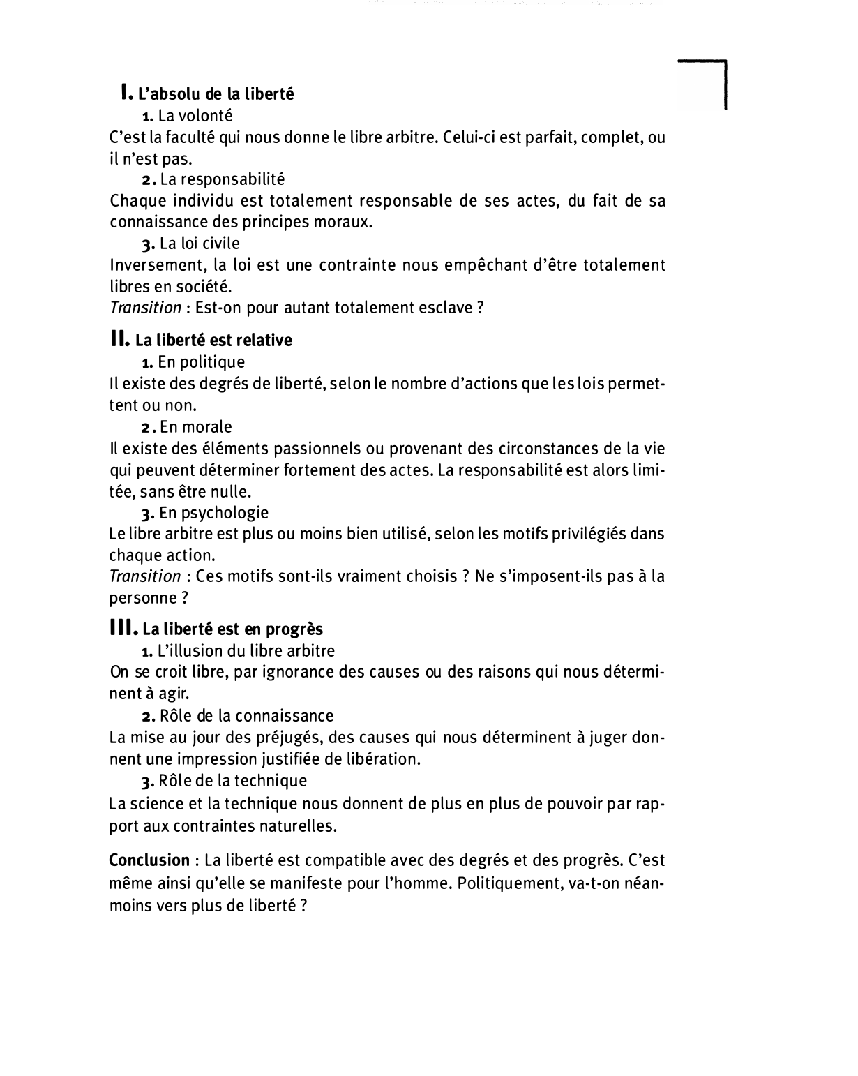 Prévisualisation du document Peut-on être plus ou moins libre